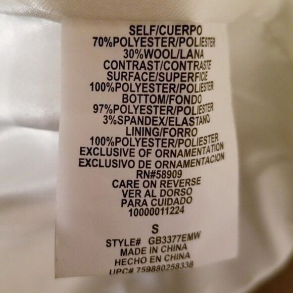 Gianni Bini Color Block Vest or Mini Dress Size Small  8 0081 - Picture 6 of 10